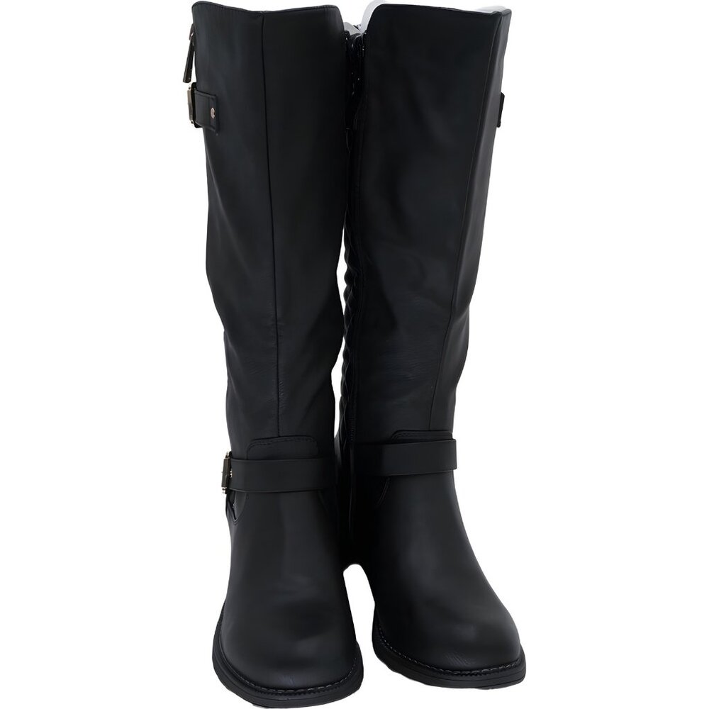 New in Box! Global Win Black Heeled Boots